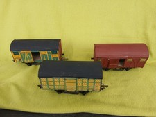 3 Güterwagen Spur 0 Marke