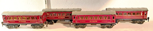 Spur märklin mitropa - spur, 4x