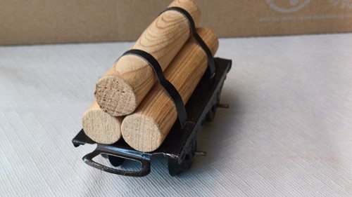 Holztransportwaggon spur - spur, 0