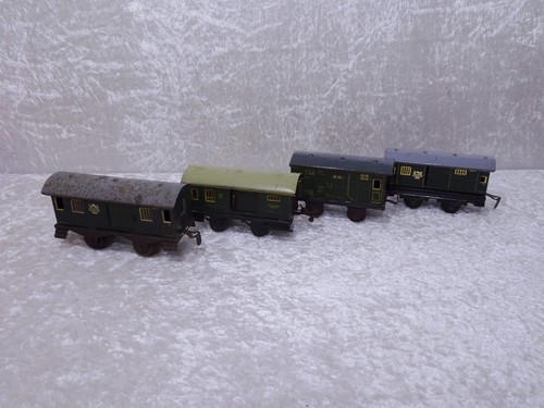 Blech eisenbahn waggon - 4, x