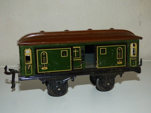 Bing spur blech gepäckwagen - bing,