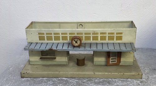 Spur bahnhof metall - 0,